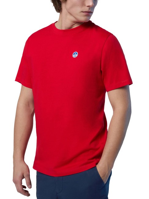 BOLLO T-shirt in cotone red - T-shirt Uomo