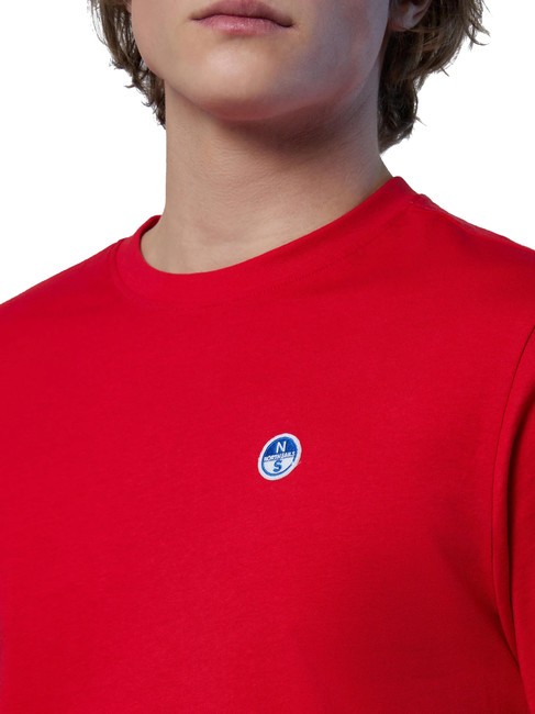 BOLLO T-shirt in cotone red - T-shirt Uomo
