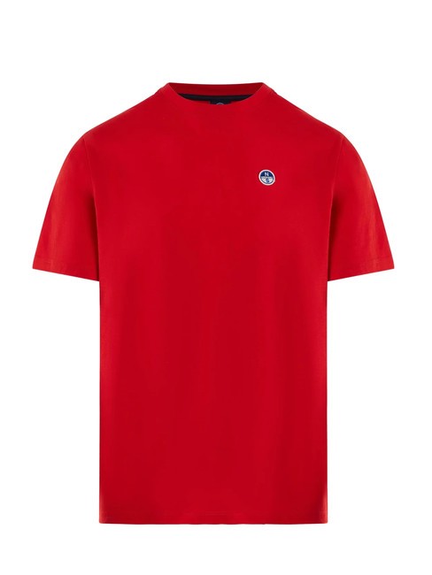 BOLLO T-shirt in cotone red - T-shirt Uomo