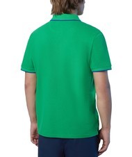 NORTH SAILS COLLAR STRIPED Polo manica corta in cotone green bee - Polo Uomo - 2
