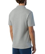 NORTH SAILS BASIC Polo manica corta in cotone grey melange - Polo Uomo - 2