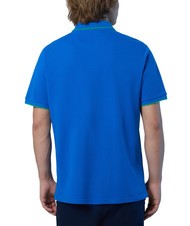 NORTH SAILS COLLAR STRIPED Polo manica corta in cotone royal - Polo Uomo - 2