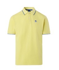 NORTH SAILS COLLAR STRIPED Polo manica corta in cotone limelight - Polo Uomo - 3