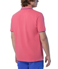 NORTH SAILS COLLAR STRIPED Polo manica corta in cotone calypso coral - Polo Uomo - 2