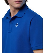 NORTH SAILS BASIC Polo manica corta in cotone ocean blue - Polo Uomo - 4