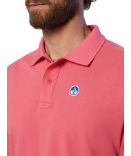 NORTH SAILS BASIC Polo manica corta in cotone calypso coral - Polo Uomo - 4