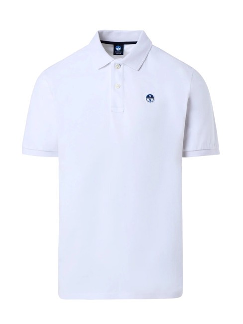 BASIC Polo manica corta in cotone white - Polo Uomo