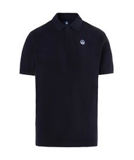 NORTH SAILS BASIC Polo manica corta in cotone navy blue - Polo Uomo - 4