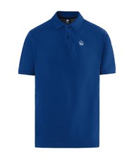 NORTH SAILS BASIC Polo manica corta in cotone ocean blue - Polo Uomo - 5