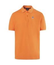 NORTH SAILS BASIC Polo manica corta in cotone tangerine - Polo Uomo - 5