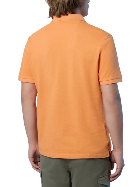 BASIC Polo manica corta in cotone tangerine - Polo Uomo