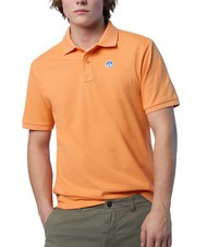 NORTH SAILS BASIC Polo manica corta in cotone tangerine - Polo Uomo - 3