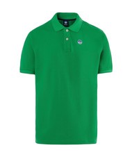 NORTH SAILS BASIC Polo manica corta in cotone green bee - Polo Uomo - 4