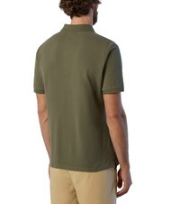 NORTH SAILS BASIC Polo manica corta in cotone dusty olive - Polo Uomo - 2
