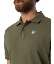 NORTH SAILS BASIC Polo manica corta in cotone dusty olive - Polo Uomo - 4