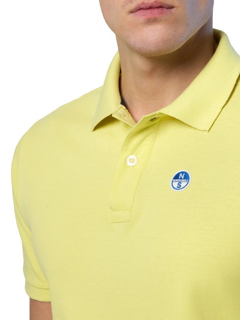 BASIC Polo manica corta in cotone limelight - Polo Uomo