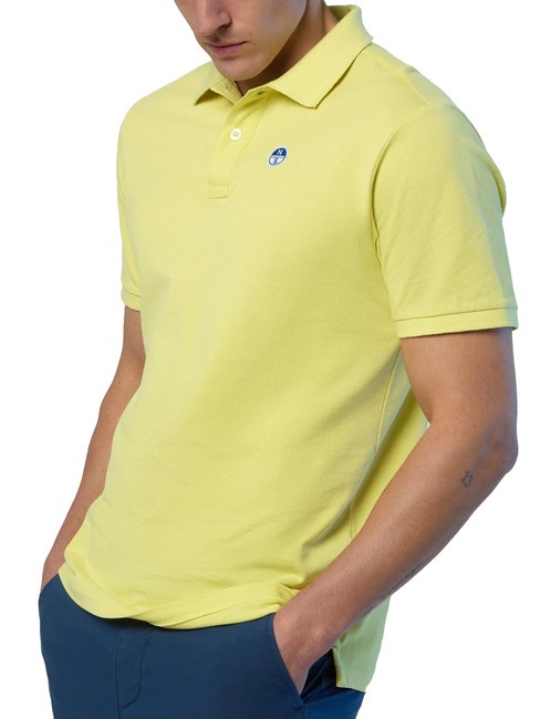 BASIC Polo manica corta in cotone limelight - Polo Uomo