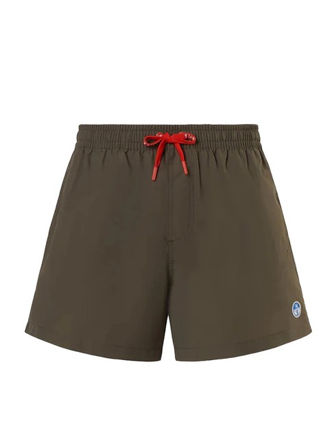 VOLLEY Costume boxer con logo dusty olive - Costumi da bagno Uomo