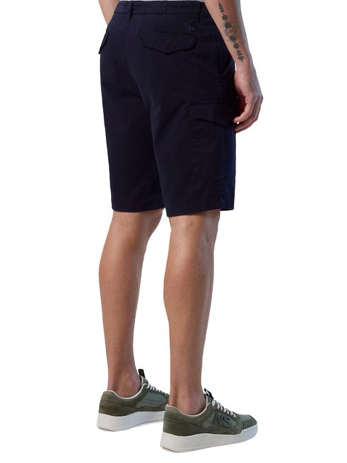 AMERICA Pantaloncini cargo regular fit navy blue - Pantaloni Uomo