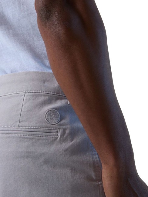 STAR Bermuda chino regular fit concrete grey - Pantaloni Uomo