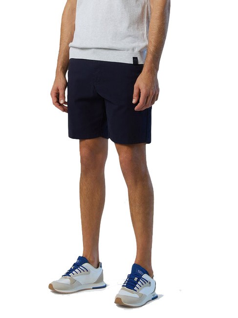 STAR Bermuda chino regular fit navy blue - Pantaloni Uomo