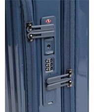PIQUADRO PQ-LIGHT Trolley bagaglio a mano fast-check blu - Bagagli a mano - 4