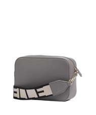 COCCINELLE TEBE Borsa a tracolla in pelle martellata grafite - Borse Donna - 2