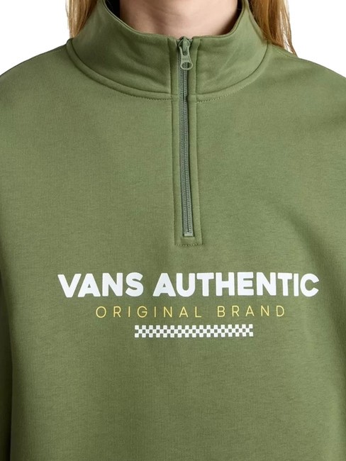 VANS SPORT Felpa collo alto olivine - Felpe Uomo