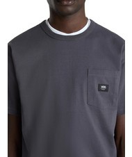VANS OFF THE WALL II POCKET T-shirt in cotone con taschino asphalt - T-shirt Uomo - 3