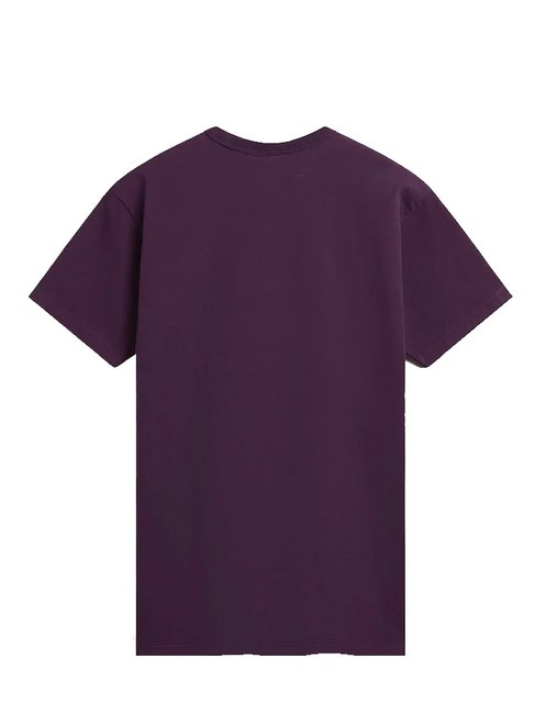 OFF THE WALL II DROP T-shirt manica corta in cotone blackberry wine - T-shirt Uomo