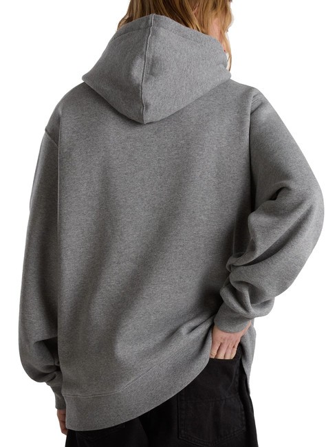 SKATE CLASSICS PATCH Felpa con cappuccio skate cement heather - Felpe Uomo