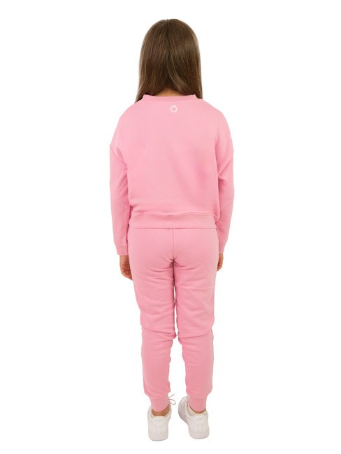 FLESHI Tuta felpa e pantalone beconia pink - Tute bambini