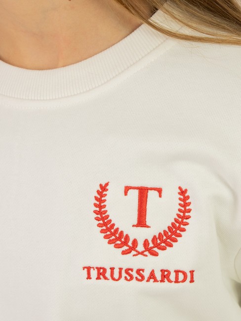 STRAUB KIDS Tuta felpa e pantalone off-white/red - Tute bambini