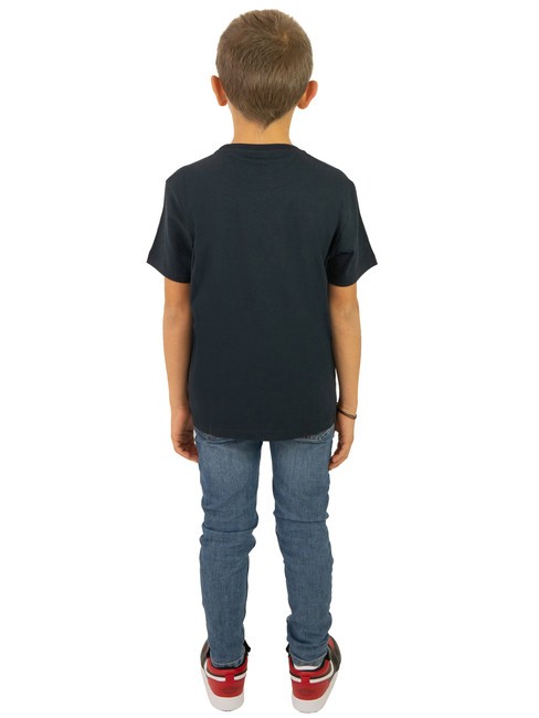 FRIDA KIDS T-shirt in cotone con logo navy blue - T-shirt Bambino