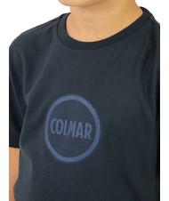 COLMAR FRIDA KIDS T-shirt in cotone con logo navy blue - T-shirt Bambino - 3
