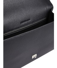 CALVIN KLEIN CK JEANS FORGED LOCK M Borsa a tracolla pvh black - Borse Donna - 3