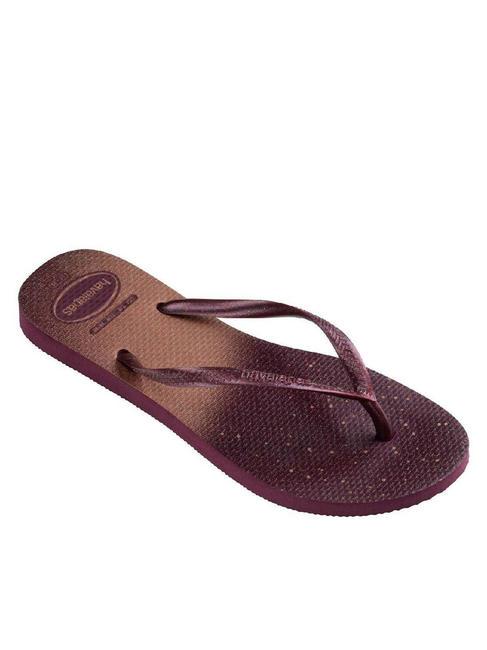 SLIM GLOSS Infradito purple soil - Scarpe Donna