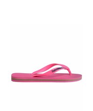 HAVAIANAS BRASIL LOGO NEON Infradito pink flux/pink flux - Scarpe Unisex - 2