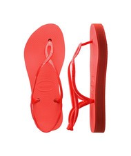 HAVAIANAS LUNA FLATFORM Sandalo infradito flatform salmon - Scarpe Donna - 4