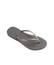 HAVAIANAS SLIM Infradito steel/grey - Scarpe Donna - 3