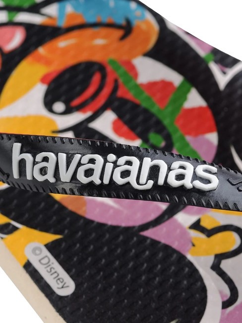 DISNEY STYLISH Infradito beige/black/blood orange - Scarpe Unisex