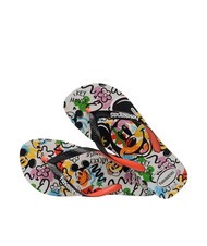 HAVAIANAS DISNEY STYLISH Infradito beige/black/blood orange - Scarpe Unisex - 5
