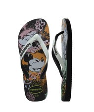 HAVAIANAS DISNEY STYLISH Infradito black/white/black - Scarpe Unisex - 5