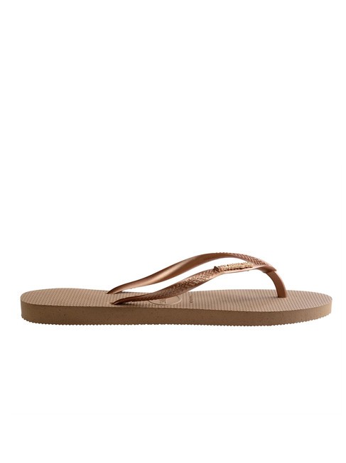 SLIM LOGO Infradito rose/gold - Scarpe Donna