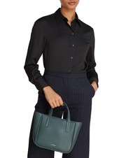 CALVIN KLEIN REFINE  Shopper a mano, con tracolla palm green - Borse Donna - 4