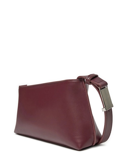 EMBOSSED CALVIN  Borsa a spalla oxblood - Borse Donna