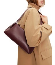 CALVIN KLEIN EMBOSSED CALVIN  Borsa a spalla oxblood - Borse Donna - 4