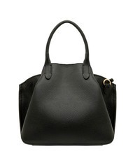 LESAC ALICE Borsa a mano in pelle con tracolla nero - Borse Donna - 3