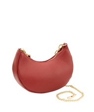 LESAC GIUDITTA Borsa hobo in pelle con manico catena - Borse Donna