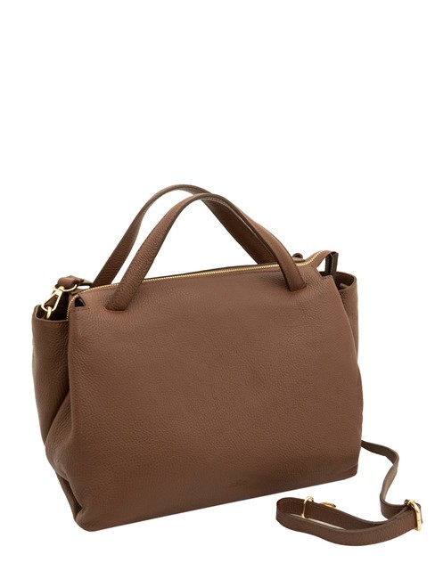 FRESIA Borsa a mano, con tracolla, in pelle bruciato - Borse Donna